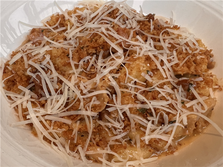 rabbit with pasta